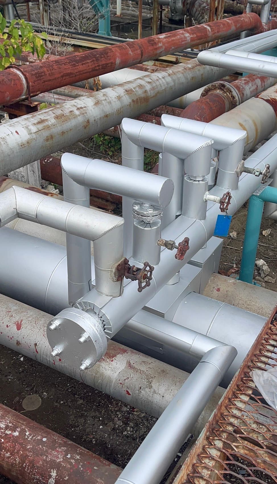 プラント配管 ラッキング施工 施工事例 2