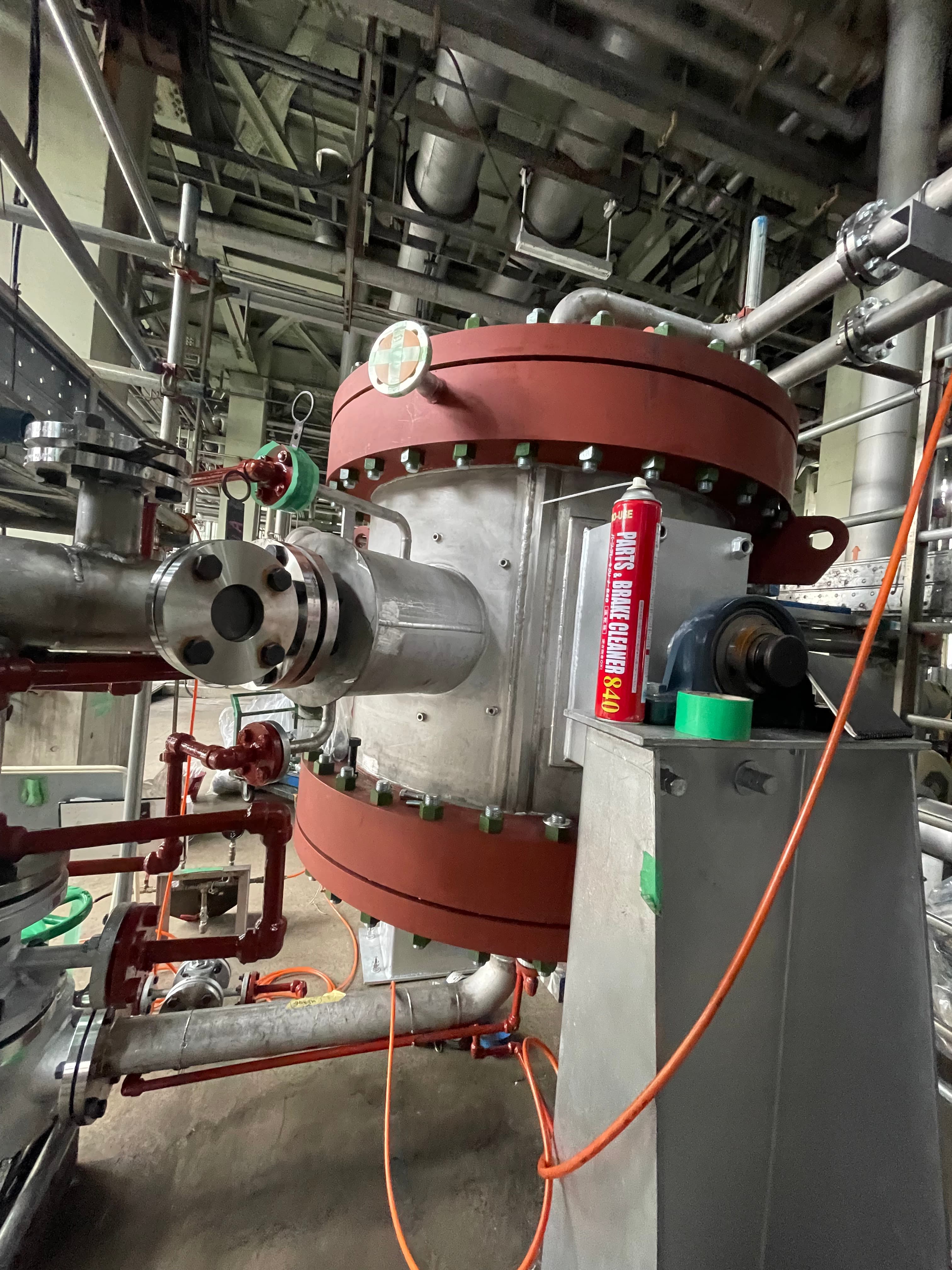 大型機器・タンク 保温施工 施工前